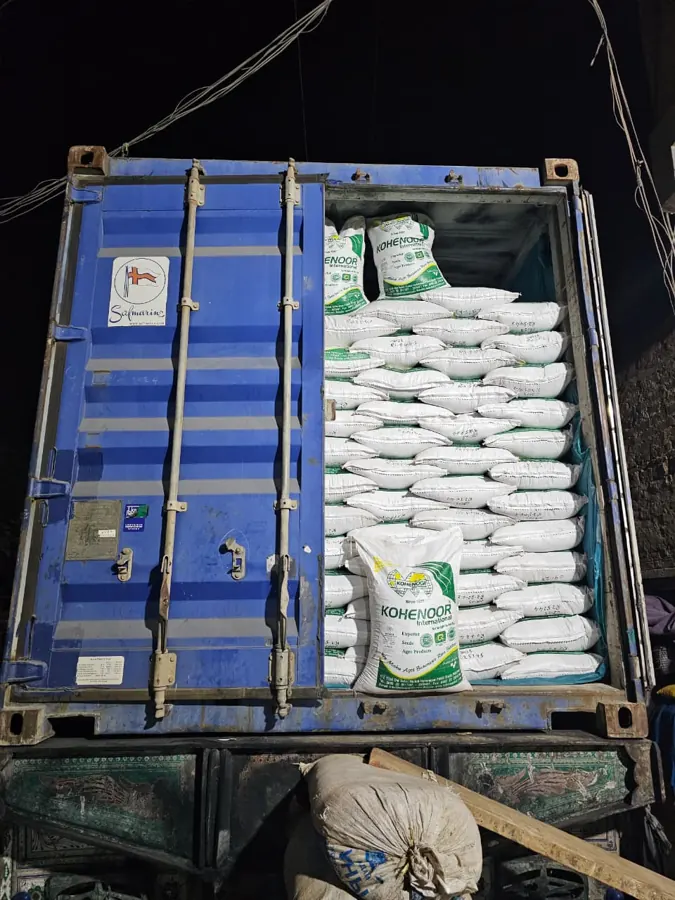 Export packing and container loading of cumin seed