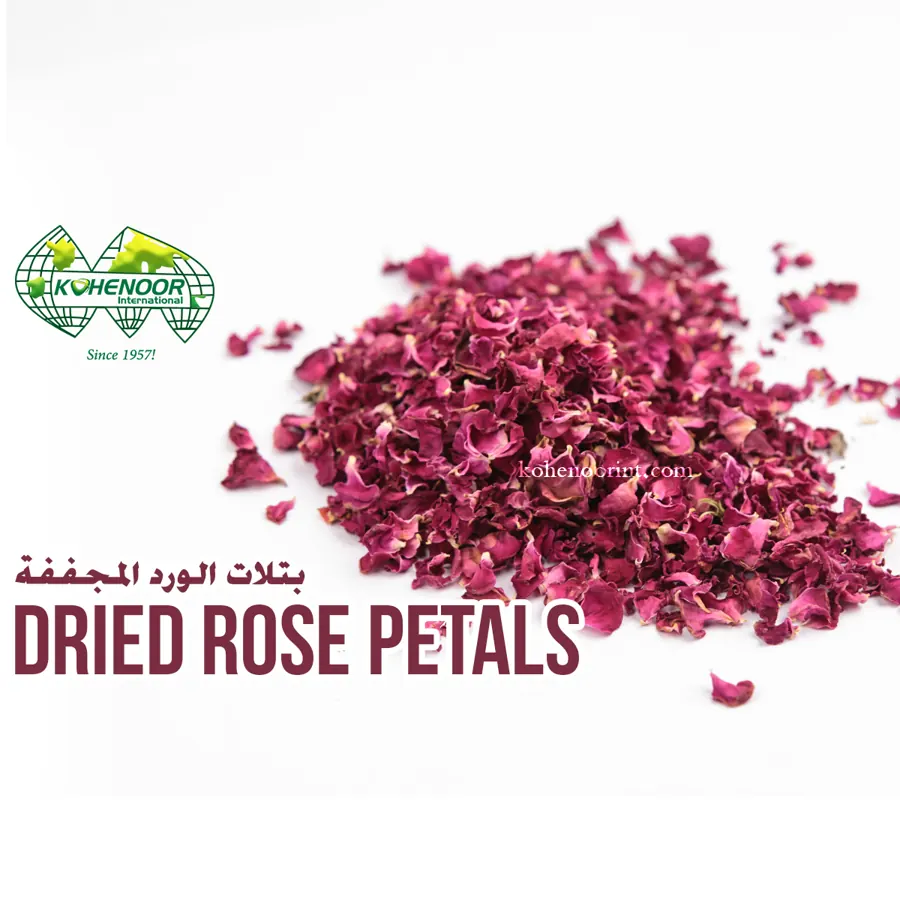Dried Rosa damascena petals and buds, Pakistan origin